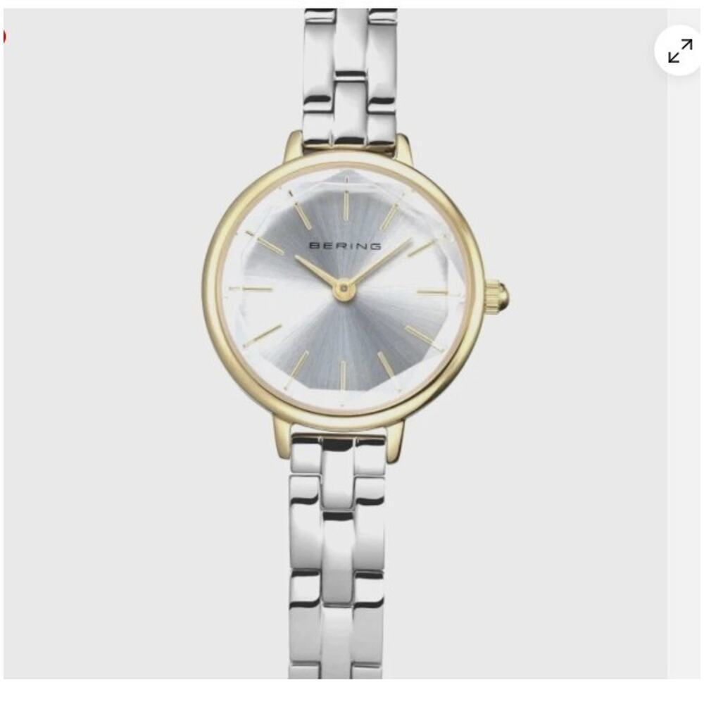 Bering Classic 11024-710-C Silver Dial Two Tone Stainless Steel Women’s Watch